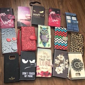 15 Galaxy Note 5 phone case Bundle-preowned